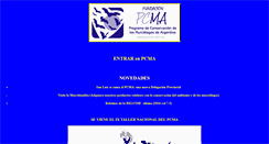 Desktop Screenshot of pcma.com.ar